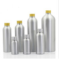 aluminum bottle with gold lid